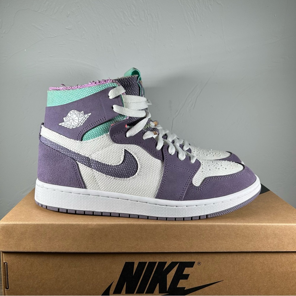 Nike Jordan 1 High Zoom Air CMFT Blue White Men's 9.6